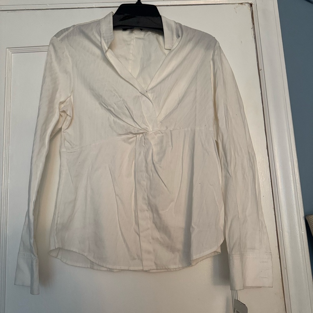 Anne Klein NWT Classic White Shirt